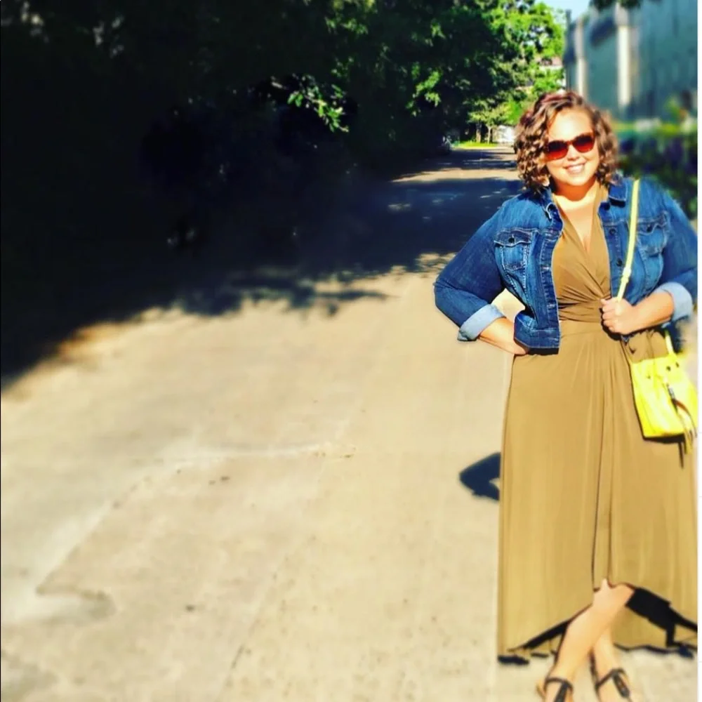 MICHAEL KORS plus faux-wrap dress - Picture 2 of 4